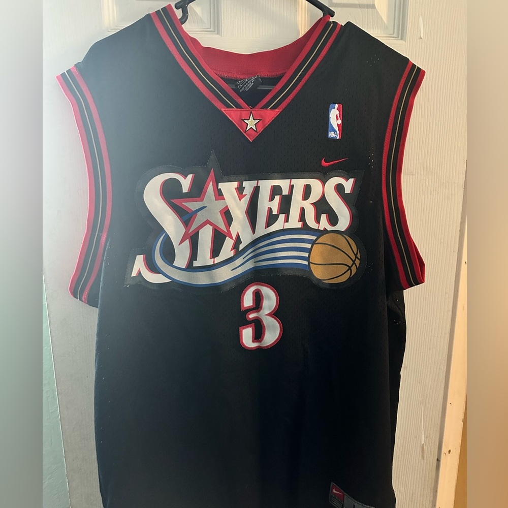 Nike Allen Iverson Sixers Jersey